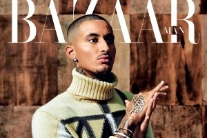 马哥的另一面！库兹马为时尚杂志《时尚芭莎》拍摄封面写真！