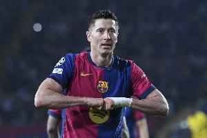 记者：莱万的求胜欲望无比强烈 曾推动安切洛蒂、哈维的离任