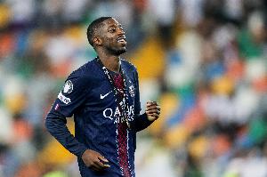 队报：登贝莱身体感觉良好，但仍不确定能否在对阵热刺时复出