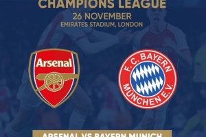 15次！拜仁是阿森纳在欧冠交锋次数最多对手 凯恩21战枪手进15球