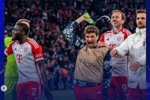 德转回顾拜仁阿森纳近5次交锋：3次5-1、上次淘汰赛基米希制胜