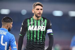 下周将战AC米兰！萨索洛官方：贝拉尔迪右腿屈肌中度撕裂