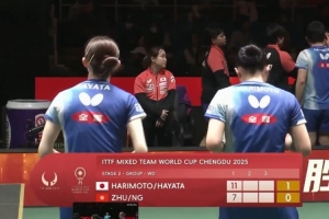 混团世界杯第二阶段：日本队总比分8-2战胜中国香港队，取四连胜