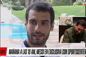 乐开怀！梅西第一次看有头发的瓜帅称赞自己，笑容停不下来