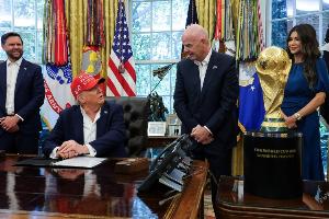 白宫世界杯负责人：特朗普为保障赛事安全将“不排除任何隐患”