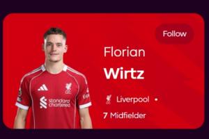 双倍007❗维尔茨新赛季14场英超0球0助，今夏创纪录1.36亿欧加盟