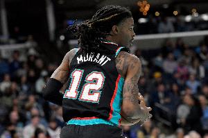 灰熊主场迎战开拓者 莫兰特因右小腿拉伤连续第10场缺席！