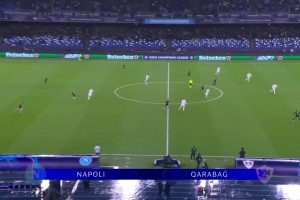 [集锦]欧冠-霍伊伦失点&麦克托米奈破门 那不勒斯2-0卡拉巴赫
