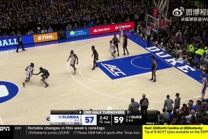 NCAA焦点战！卫冕冠军佛罗里达VS杜克，最后时刻真焦灼