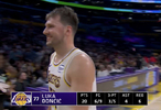 打疯！东契奇单节20分：湖人生涯4次队史第二生涯27次超詹姆斯